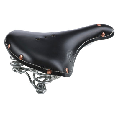 Selle monte grappa monte grappa zadel m veer old frontiers classic leer zwart