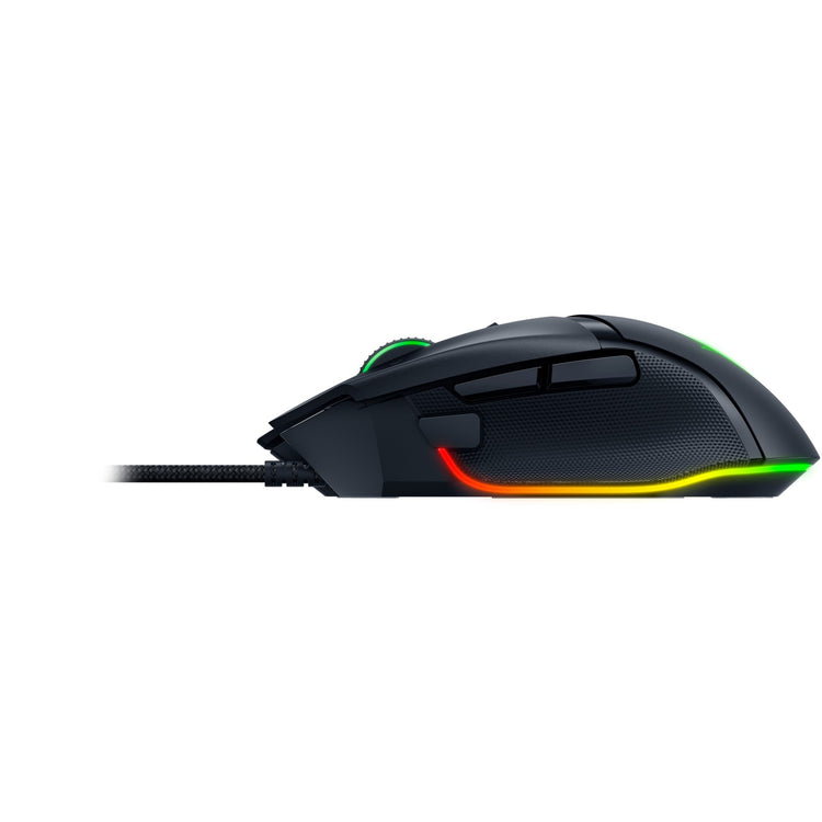 Razer basilisk v3 gaming muis (zwart, 26.000 dpi, rgb leds)