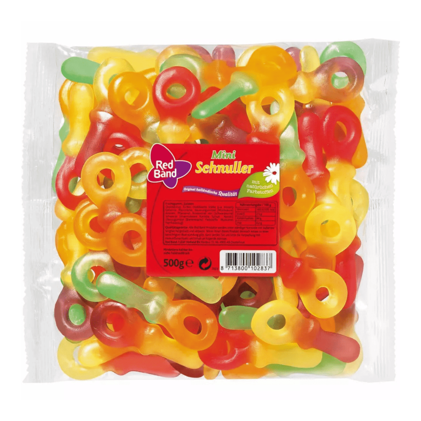 Red band fruchtgummi schnuller (12x 500gr)