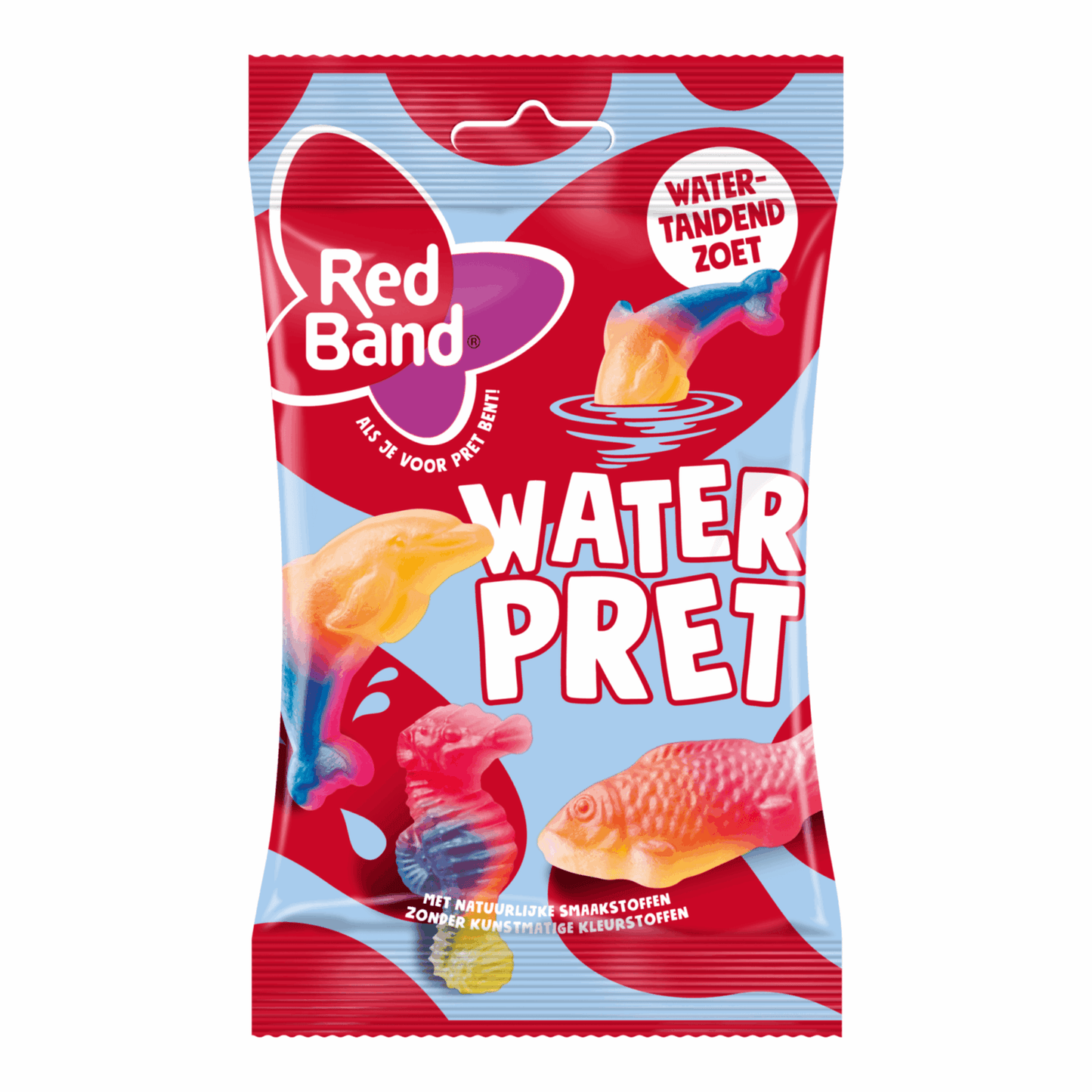 Red band waterpret zakje (12x 125g)
