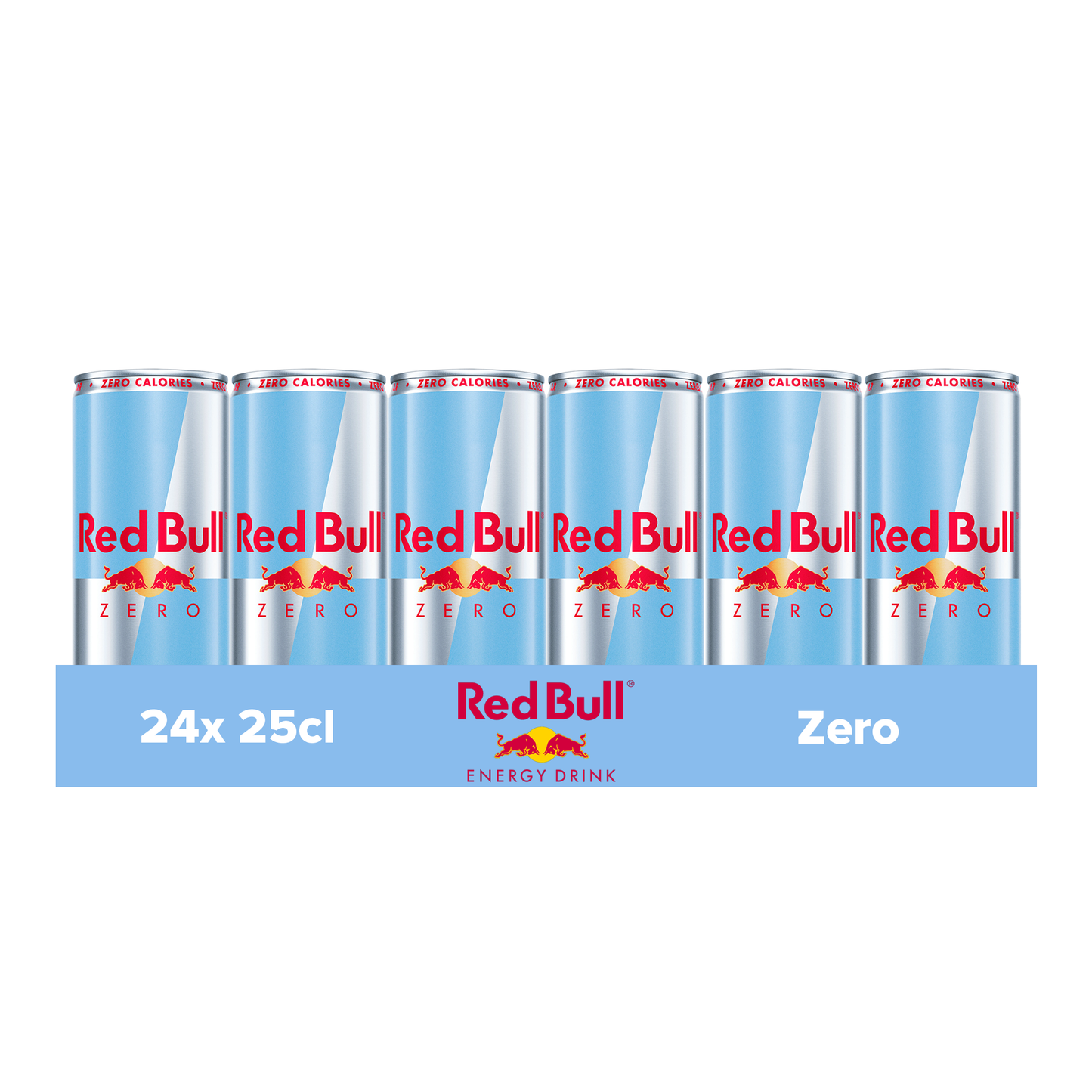 Red bull zero blik (24x 25cl)