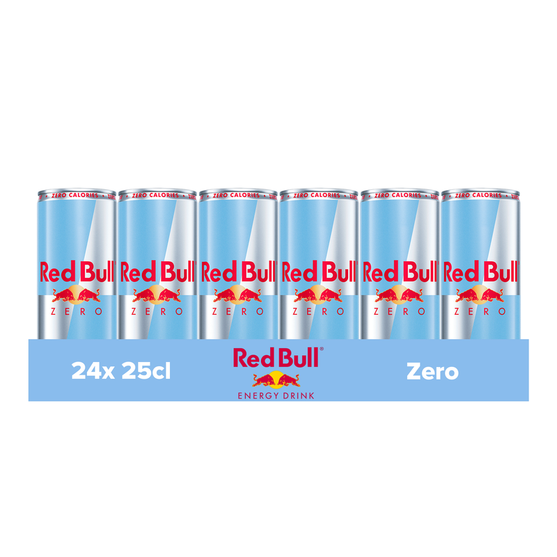 Red bull zero blik (24x 25cl)