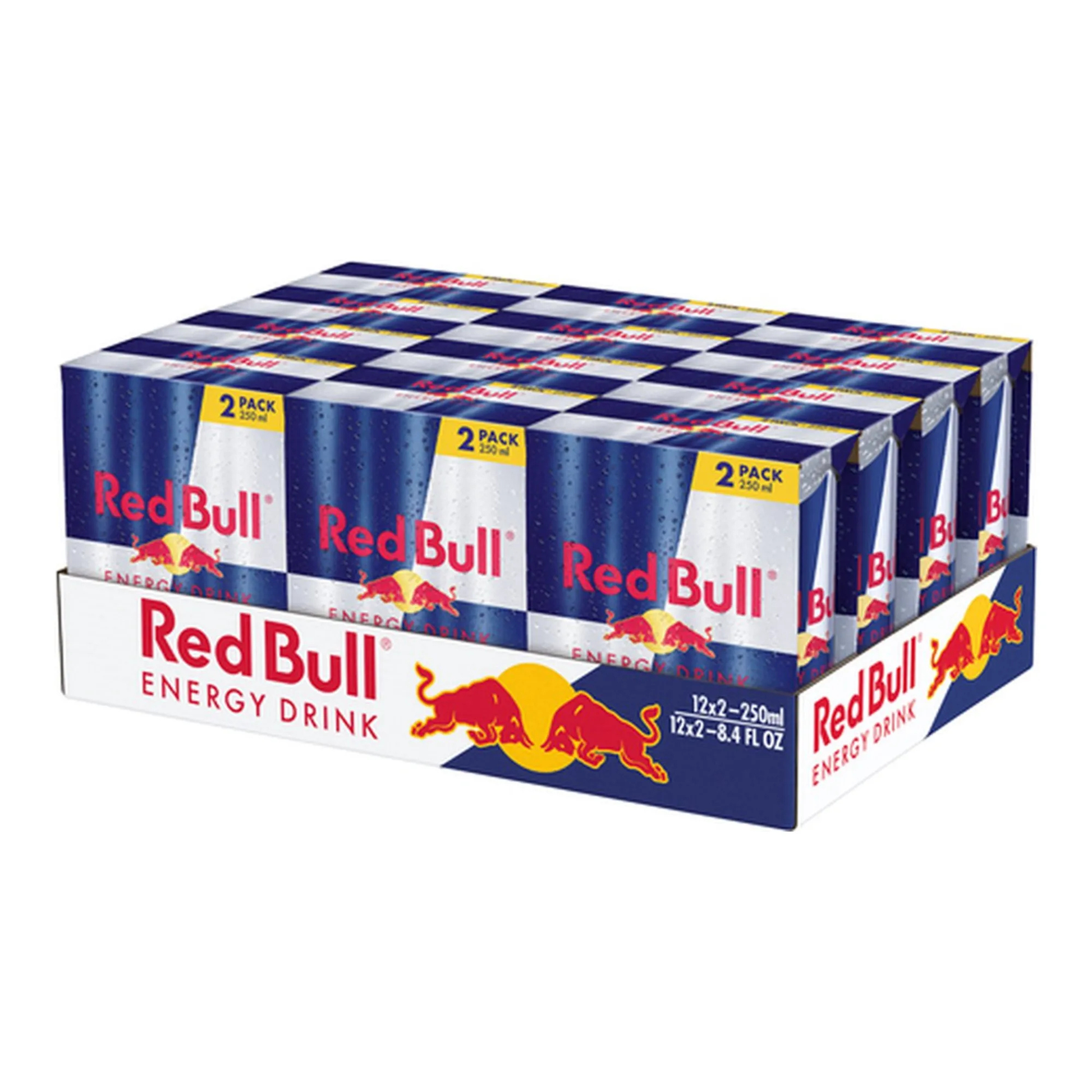 Red bull blik 250 ml (12x 2-pack)
