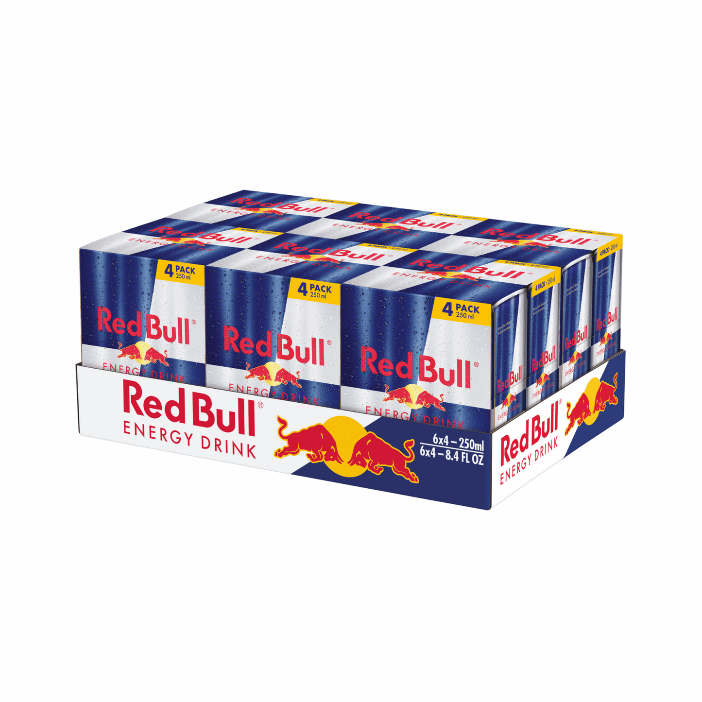 Red bull blik 250 ml (6x 4-pack)