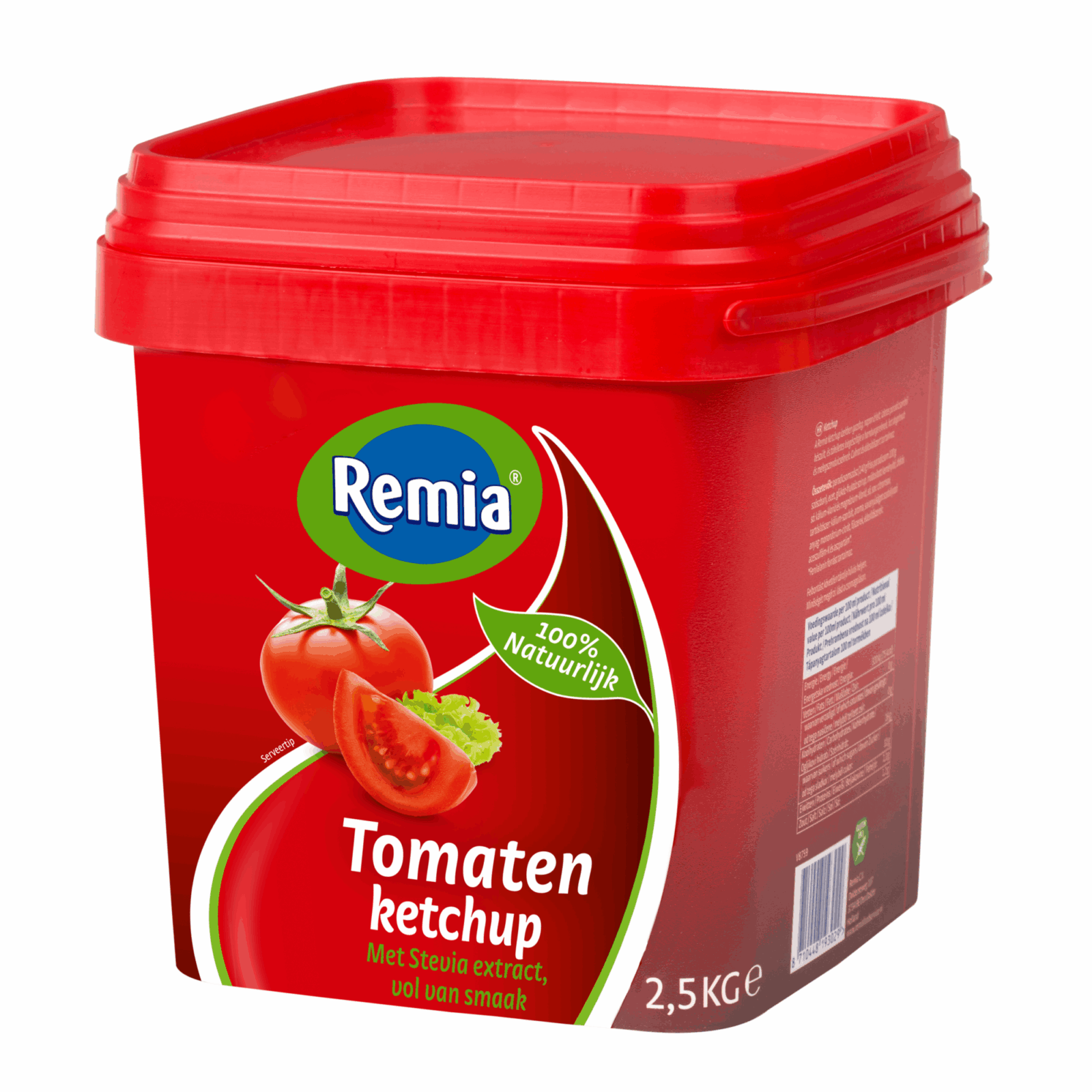 Remia tomaten ketchup emmer vierkant (2,5kg)