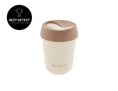 Retulp koffiebeker - bakery brown