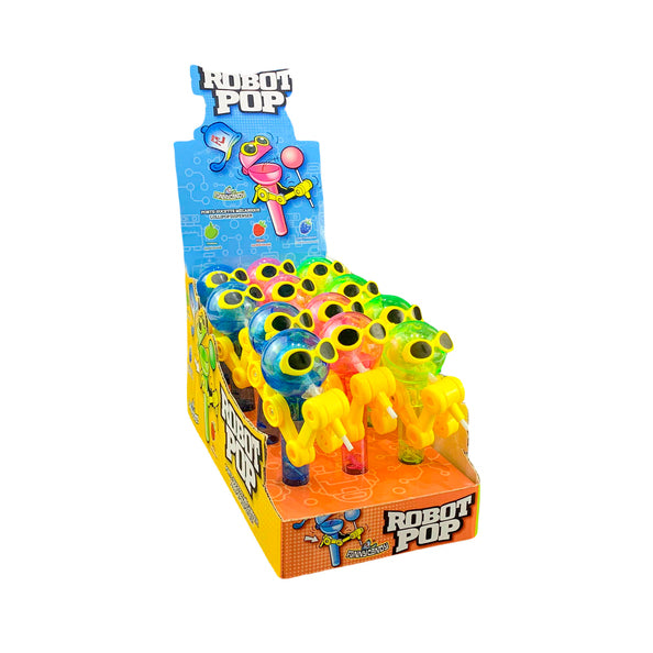 Funny candy robotman lollipop (12x10gr)