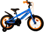 Volare Rocky Kinderfiets Jongens 14 inch Blauw Twee handremmen - afbeelding 2