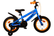 Volare Rocky Kinderfiets Jongens 14 inch Blauw Twee handremmen - afbeelding 1