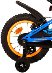 Volare Rocky Kinderfiets Jongens 14 inch Blauw Twee handremmen - afbeelding 4
