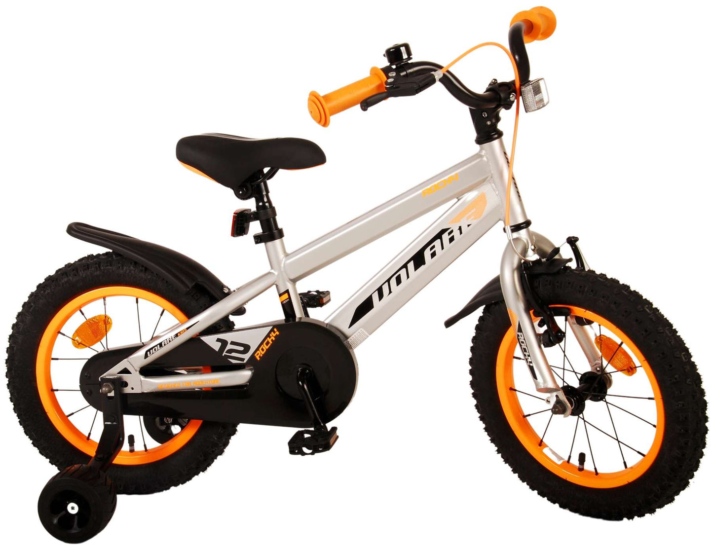 Volare Rocky Kinderfiets Jongens 14 inch Grijs
