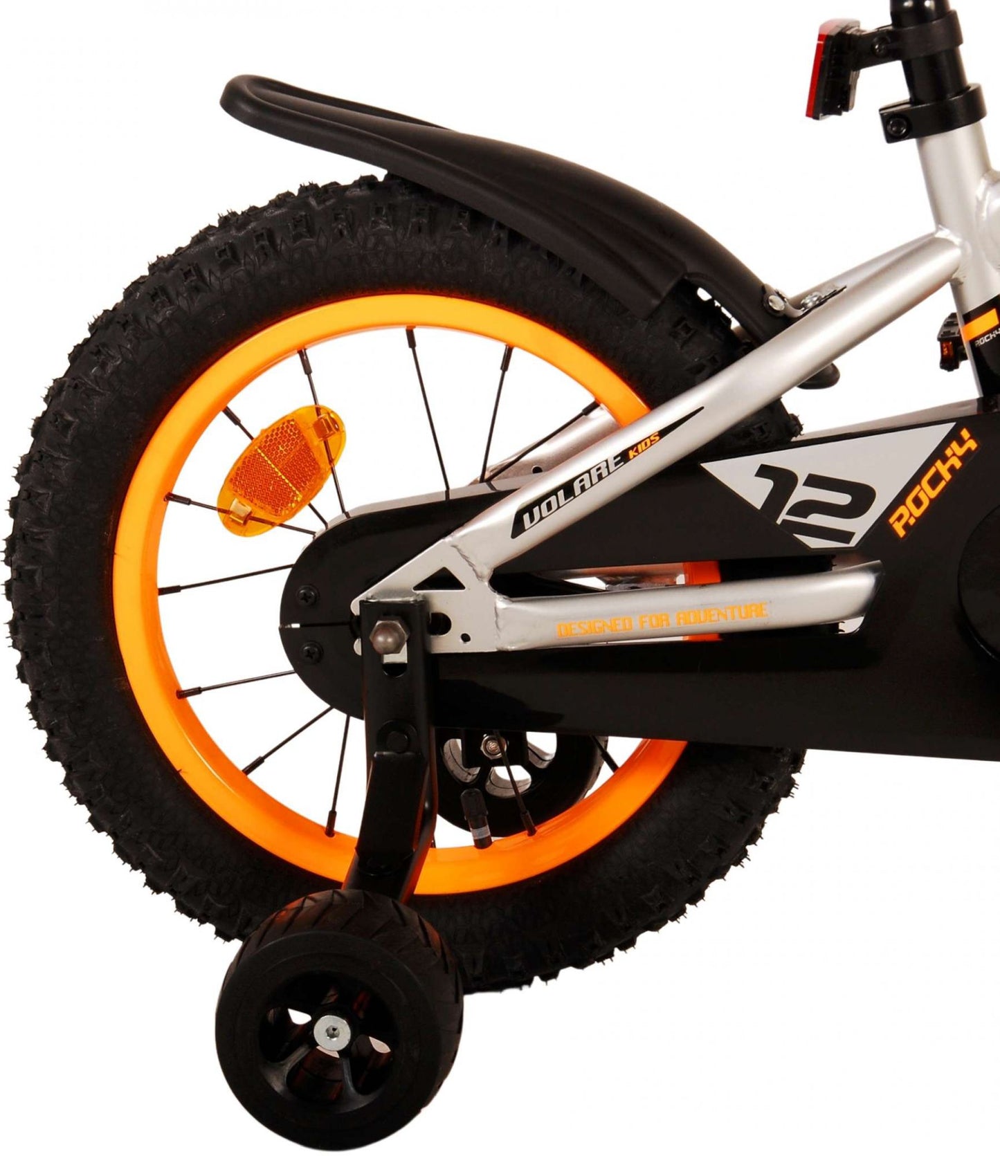 Volare Rocky Kinderfiets Jongens 14 inch Grijs