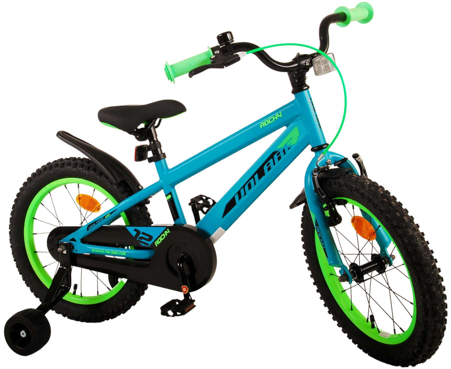 Volare Rocky Kinderfiets - Jongens - 16 inch - Groen