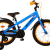 Volare Rocky Kinderfiets - Jongens - 18 inch - Blauw - Twee handremmen
