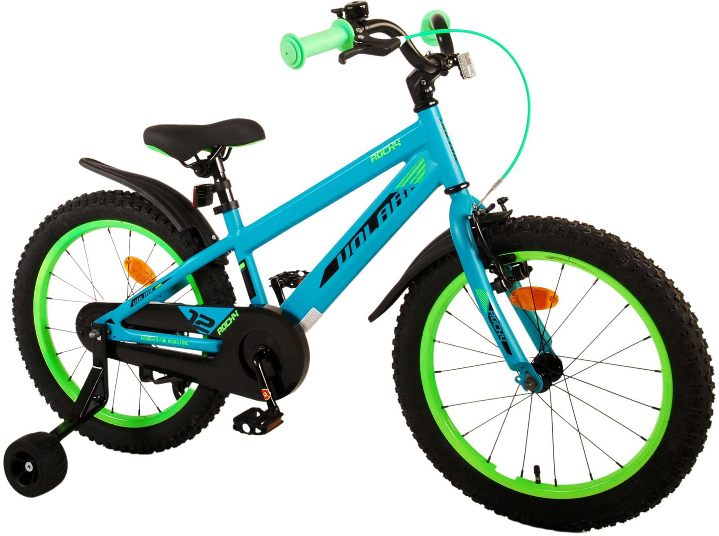 Volare Rocky Kinderfiets - Jongens - 18 inch - Groen