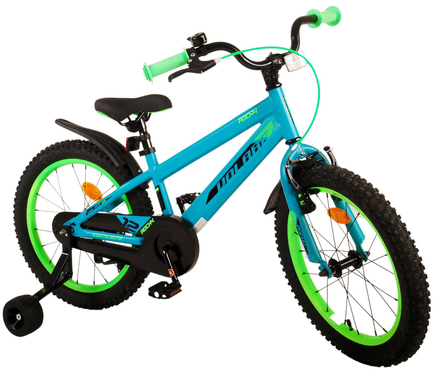 Volare Rocky Kinderfiets - Jongens - 18 inch - Groen