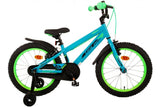 Volare Rocky Kinderfiets Jongens 18 inch Groen Twee handremmen - afbeelding 1