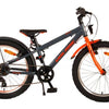 Volare Rocky Kinderfiets - 20 inch - Grijs Oranje - 6 speed - Prime Collection