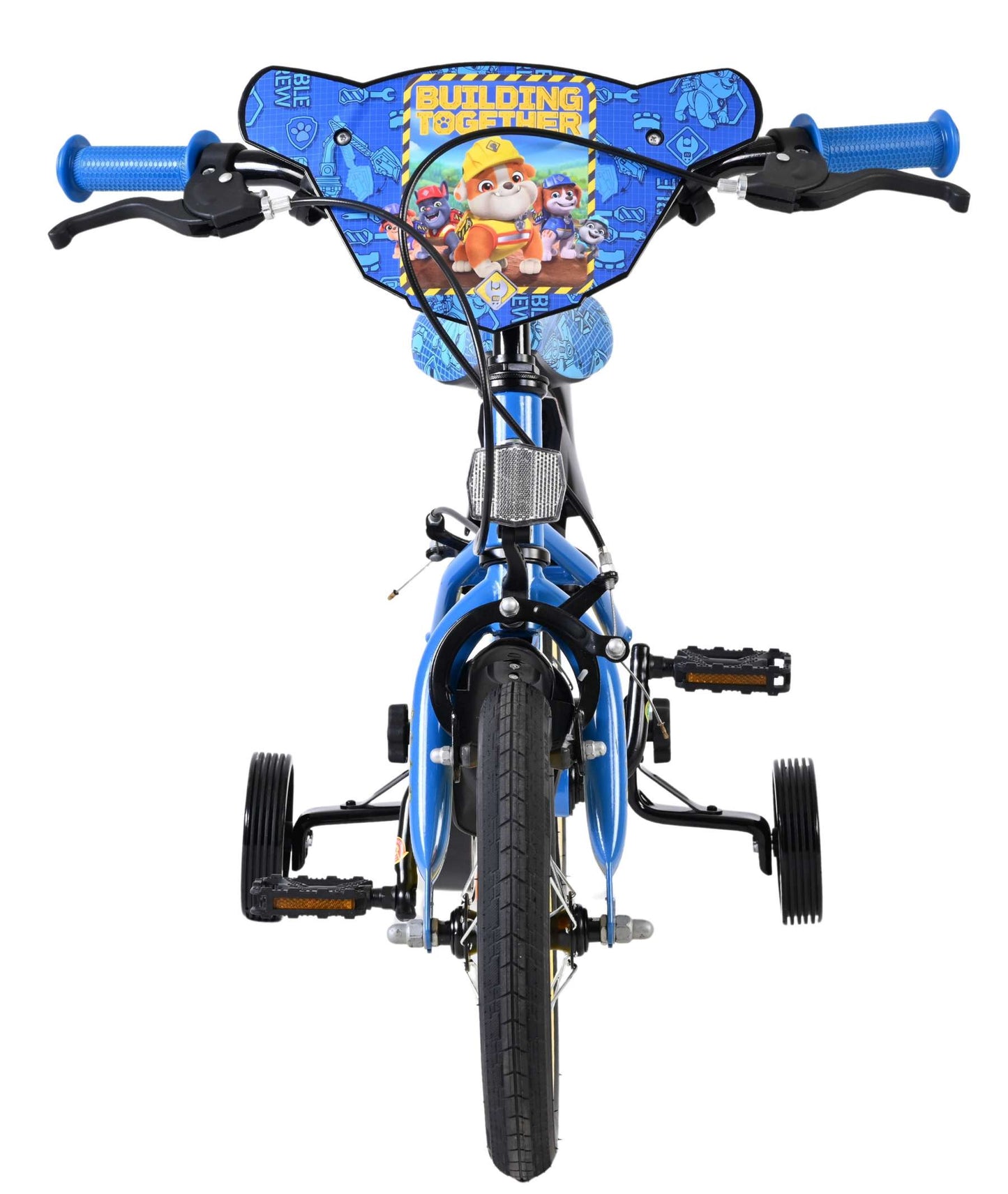 Rubble crew - kinderfiets - jongens - 12 inch - blauw - twee handremmen
