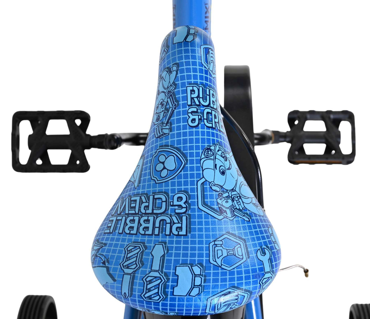 Rubble crew kinderfiets - jongens - 14 inch - blauw - twee handremmen