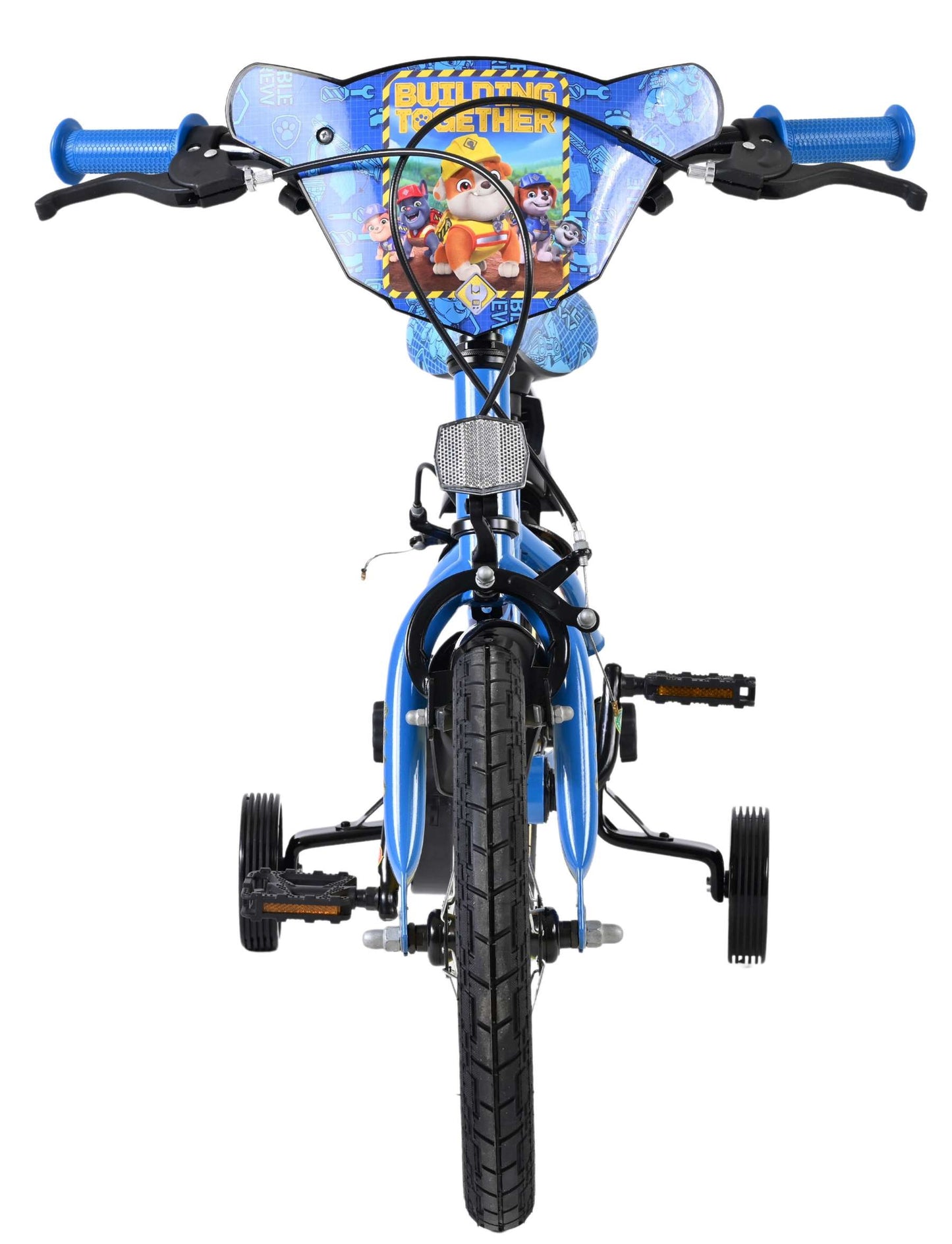 Rubble crew kinderfiets - jongens - 14 inch - blauw - twee handremmen
