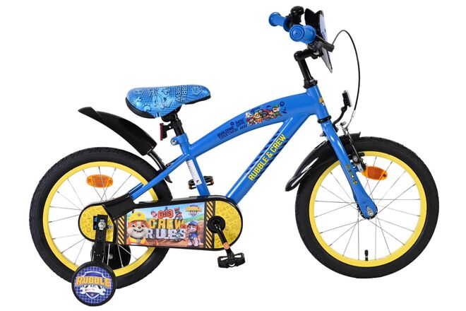 Rubble crew kinderfiets - jongens - 16 inch - blauw