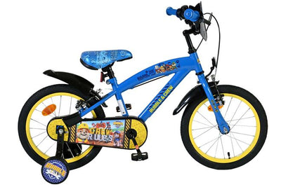Rubble crew kinderfiets - jongens - 16 inch - blauw - twee handremmen
