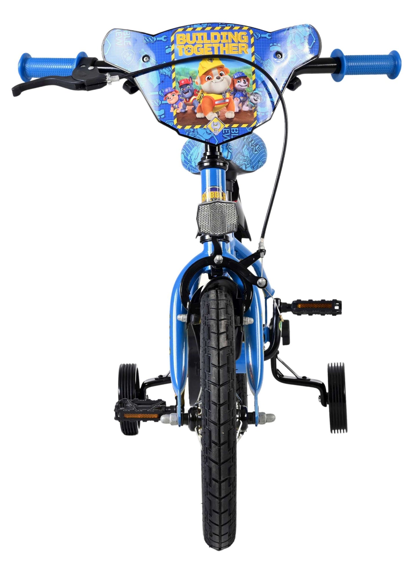 Rubble crew - kinderfiets - jongens - 14 inch - blauw