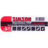 reparatiedoos Tour 11,5 cm aluminium rood wit 15-delig