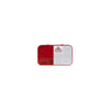 reparatiedoos Select 12,5 cm aluminium rood wit 23-delig