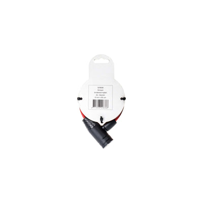 Simson Kinder Kabelslot 8x90cm Rood