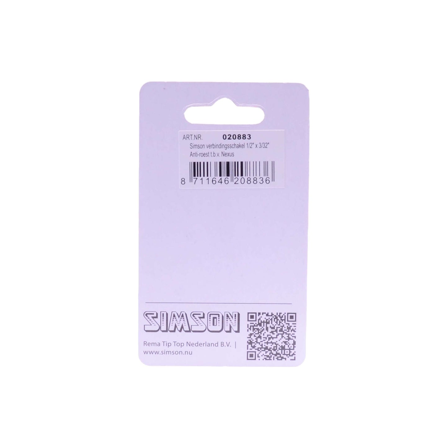 Simson Nexus Fietsketting Verb. Anti-roest 1 2 x3 32