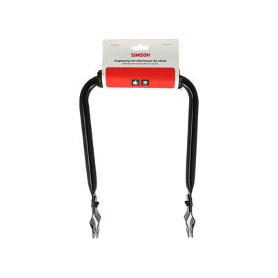 Rema tip top nederland b.v. simson rugleuning met vinyl rugkussen zwart