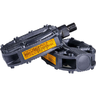 pedalen Kids Small 1 2 inch reflectie zwart per set