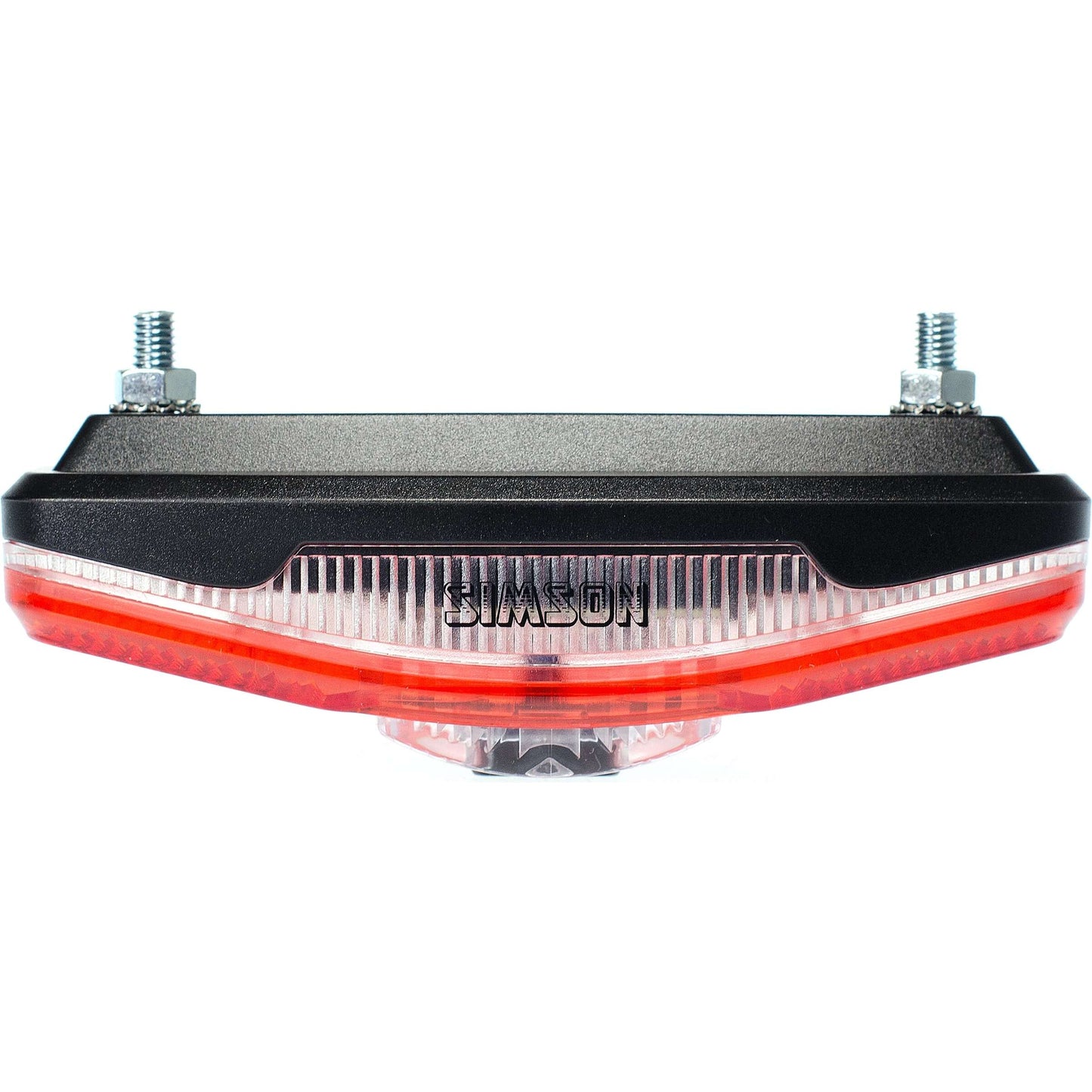 Simson batterij bagagedrager achterlicht cliff 1 led on of