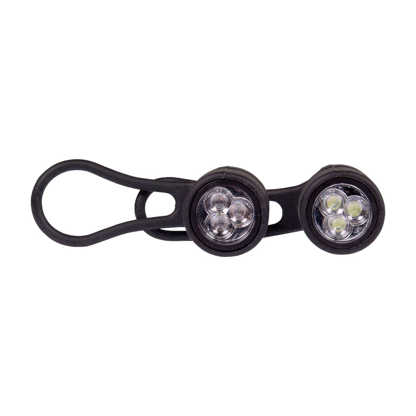 Simson verlichtingsset Simmy incl.batterijen zwart op kaart