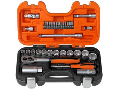 Bahco 3 8 doppenset + 1 4 bits | s330