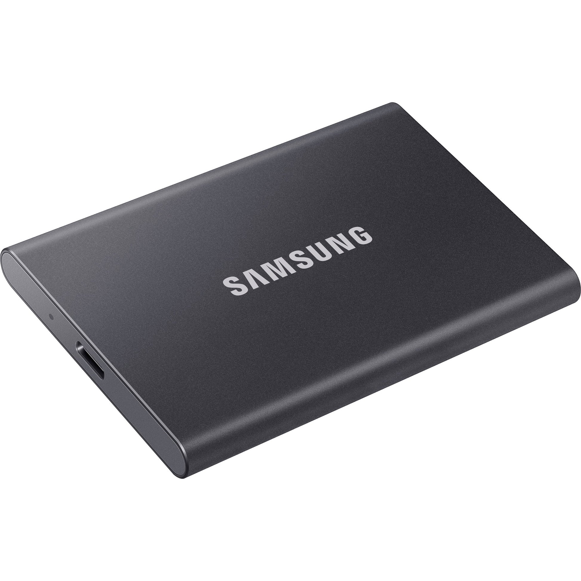 Samsung portable t7, 2 tb externe ssd (blauw, mu-pc2t0h ww, usb-a 3.2 (10 gbit s))