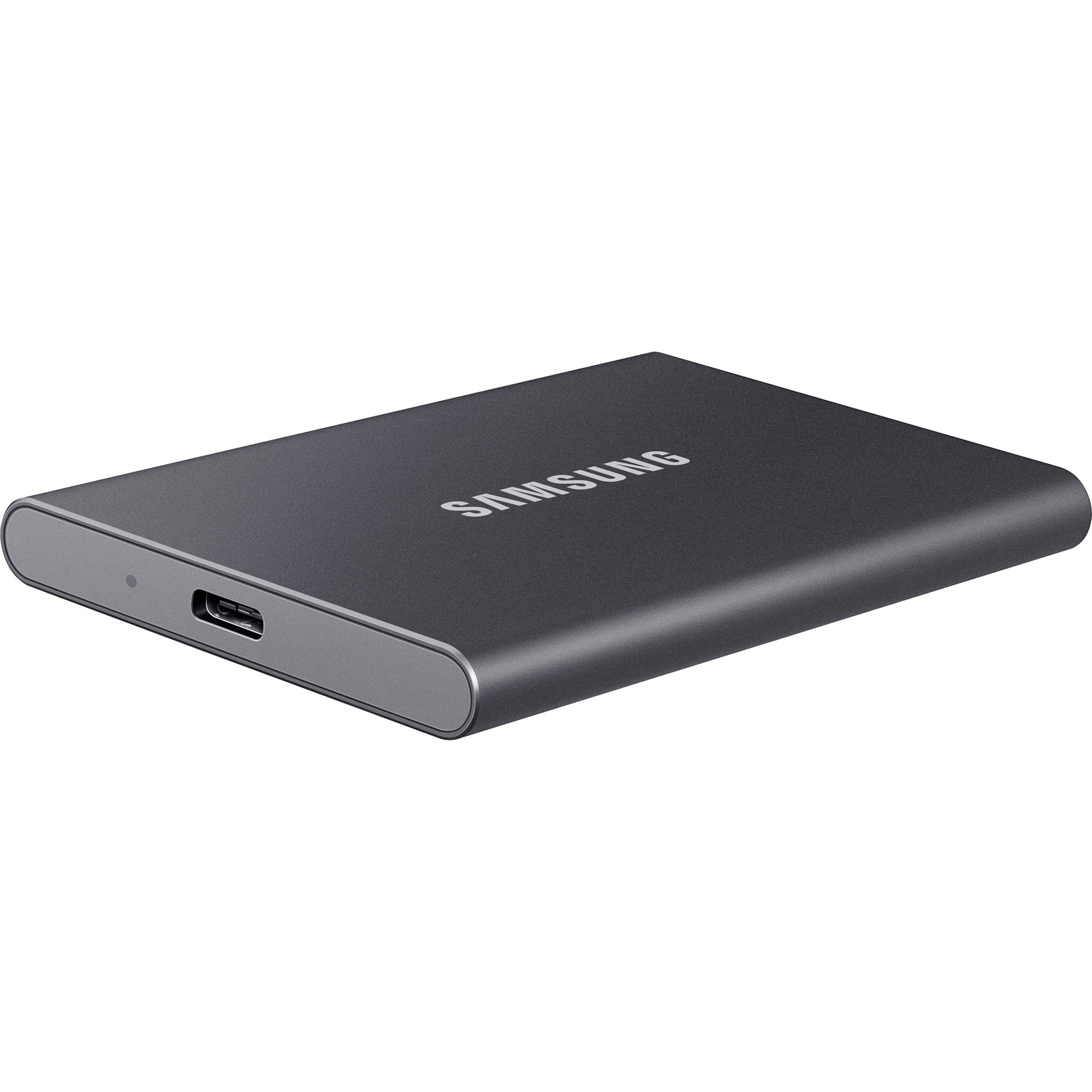 Samsung portable t7, 2 tb externe ssd (blauw, mu-pc2t0h ww, usb-a 3.2 (10 gbit s))