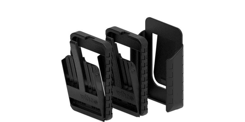 Wiha sb2831b992 slimbit-box leeg 2 stuks met riemhouder - 43164