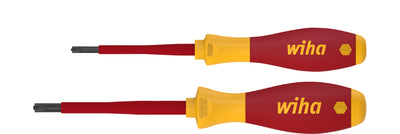 Wiha sb328s2 schroevendraaierset softfinish electric plusmin pozidriv 2-delig - 32282