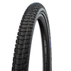 Schwalbe marathon plus tour - wired - addix e - smart dualguard - 28x1.75 - black + reflex