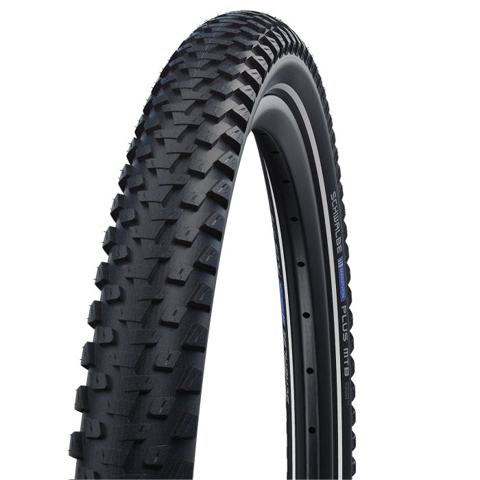 Schwalbe marathon plus mtb - wired - addix - smartguard - 29x2.25 - black + reflex