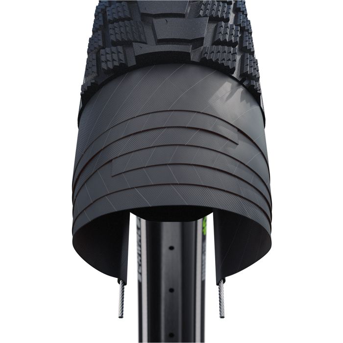 Schwalbe buitenband pick-up e-cargo 20x2.15 (55-406) zwart reflex