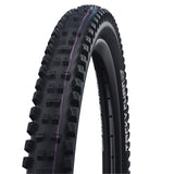 Schwalbe tacky chan - tle - addix ultra soft - super downhill - 27.5x2.40 - black - afbeelding 1