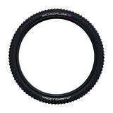Schwalbe tacky chan - tle - addix ultra soft - super downhill - 27.5x2.40 - black - afbeelding 2