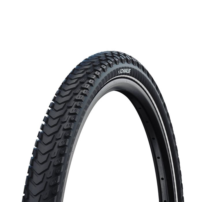Schwalbe marathon mondial pro - folding - addix - v-guard - 28x2.25 - black + reflex