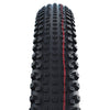 Schwalbe rick xc pro evo speed tlr buitenband - transparent sidewall 2.25
