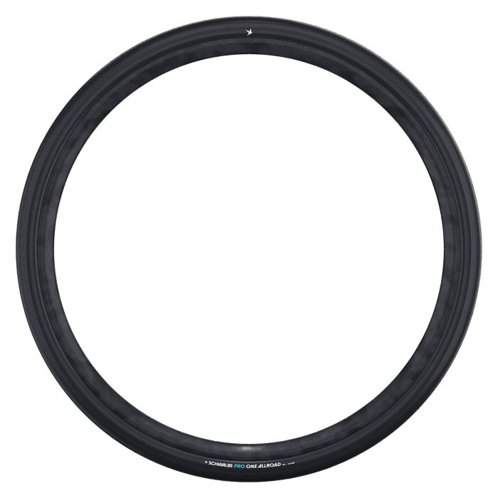 Schwalbe pro one all road - tlr - addix race - v-guard - 700x40c - black