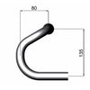 Deda stuur speciale 26mm 44cm polish zilver